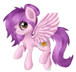 Size: 1226x1164 | Tagged: safe, artist:agussska, derpibooru import, oc, oc:golden fly, unofficial characters only, pegasus, pegasus oc, simple background, solo, transparent background, wings