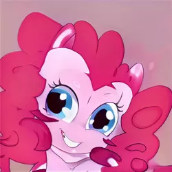 Size: 1024x1024 | Tagged: safe, artist:thisponydoesnotexist, derpibooru import, machine learning generated, creepy, faic, image, jpeg, neural network, no nose, no snout, not pinkie pie