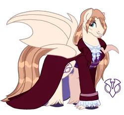 Size: 1299x1208 | Tagged: safe, artist:madlilon2051, artist:mlpbasemaker33, derpibooru import, ponified, bat pony, pony, base used, bat wings, clothes, cutie mark, rainbow s.r.l, simple background, solo, transparent background, valtor, wings, winx club