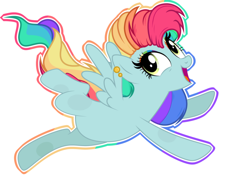 Size: 4504x3520 | Tagged: safe, artist:misscupcake333, artist:whiteplumage233, derpibooru import, oc, oc:rainbow blitz, unofficial characters only, pegasus, pony, base used, female, magical lesbian spawn, mare, offspring, parent:fluttershy, parent:rainbow dash, parents:flutterdash, simple background, solo, transparent background