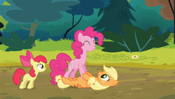 Size: 1920x1080 | Tagged: safe, derpibooru import, screencap, apple bloom, apple rose, applejack, auntie applesauce, goldie delicious, granny smith, pinkie pie, cat, earth pony, pony, going to seed, grannies gone wild, pinkie apple pie, the perfect pear, animated, background pony, catchphrase, compilation, female, goldie delicious' cats, horseshoes, sound, supercut, webm