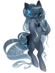 Size: 1425x1900 | Tagged: safe, artist:shady-bush, derpibooru import, oc, original species, pond pony, pony, female, mare, simple background, solo, transparent background