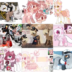 Size: 1564x1564 | Tagged: safe, derpibooru import, oc, cat, demon, earth pony, original species, pegasus, pony, unicorn, adoptable, adopted, adopted offspring, advertisement, advertising, angel, auction, auction open, black, black and white, blue, deviantart watermark, fc, female, grayscale, kitten, male, mixed media, monochrome, obtrusive watermark, ocean, original character do not steal, paypal, pink, simple background, transparent background, watermark, white