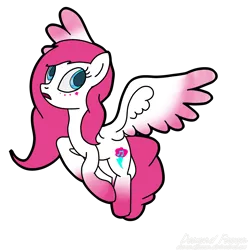 Size: 2449x2449 | Tagged: safe, artist:desmondferrcon, derpibooru import, oc, oc:sparkle fly, unofficial characters only, pegasus, flying, pegasus oc, simple background, solo, transparent background, wings