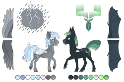 Size: 4500x3000 | Tagged: safe, artist:jackiebloom, derpibooru import, oc, oc:lightning strike, oc:northern skies, unofficial characters only, bat pony, pegasus, pony, bat pony oc, bat wings, high res, male, simple background, stallion, transparent background, wings