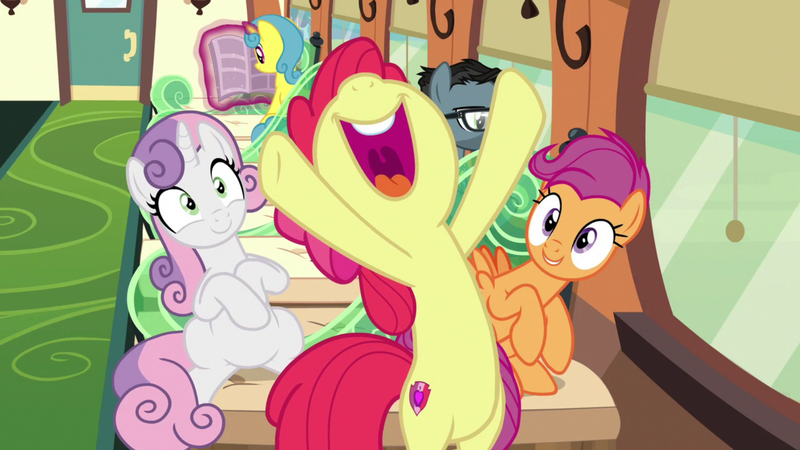 Apple Bloom Bipedal Cutie Mark Cutie Mark Crusaders