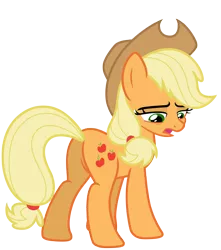 Size: 6532x7381 | Tagged: safe, artist:estories, derpibooru import, applejack, earth pony, pony, butt, cowboy hat, female, hat, mare, plot, simple background, solo, stetson, transparent background, vector