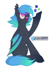 Size: 2060x3050 | Tagged: safe, artist:princessluna325, derpibooru import, oc, oc:moondrive, unofficial characters only, bat pony, pony, rubronycon, simple background, solo, transparent background