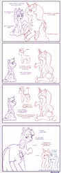 Size: 1000x2821 | Tagged: suggestive, artist:wild-thunder06, derpibooru import, princess celestia, princess luna, twilight sparkle, twilight sparkle (alicorn), alicorn, pony, butt, comic, dialogue, female, huge butt, implied butt expansion, large butt, looking back, mare, nervous, open mouth, plot, royal sisters, siblings, sisters, sunbutt, surprised, sweat, the ass was fat, twibutt, twilight has a big ass