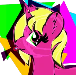 Size: 982x978 | Tagged: safe, artist:bryastar, derpibooru import, oc, oc:bright star, unofficial characters only, unicorn, drugs, lsd, psychedelic