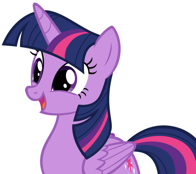 twilight sparkle face vector