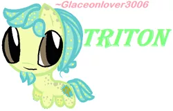 Size: 646x415 | Tagged: safe, artist:peace-wings-mlp, derpibooru import, oc, oc:triton, earth pony, chibi, earth pony oc, solo