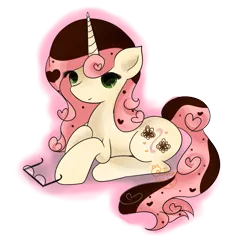 Size: 1367x1290 | Tagged: safe, artist:ambercatlucky2, derpibooru import, oc, oc:chocolate strawberri vanilli breezi, unofficial characters only, unicorn, eyeglasses, glasses, horn, simple background, sitting, solo, transparent background, unicorn oc