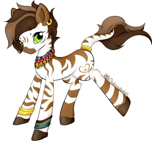 Size: 1115x1036 | Tagged: safe, artist:ambercatlucky2, derpibooru import, oc, oc:star charm, unofficial characters only, zebra, simple background, solo, transparent background, zebra oc