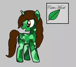 Size: 1158x1022 | Tagged: safe, artist:nightshade-warroir, derpibooru import, oc, oc:leafy, alicorn, alicorn oc, horn, solo, wings