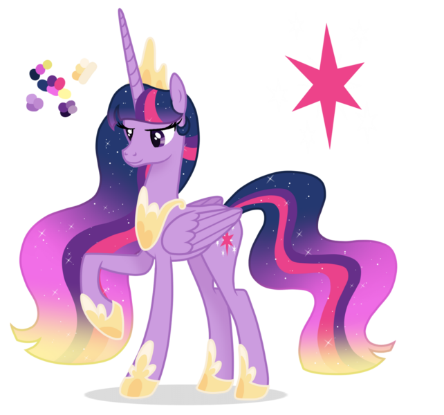 Size: 1280x1196 | Tagged: safe, artist:magicuniclaws, derpibooru import, princess twilight 2.0, twilight sparkle, twilight sparkle (alicorn), alicorn, pony, the last problem, base used, crown, cutie mark, female, folded wings, grin, hoof shoes, jewelry, mare, peytral, raised hoof, regalia, simple background, smiling, solo, transparent background, wings