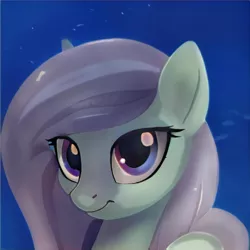 Size: 1024x1024 | Tagged: safe, artist:thisponydoesnotexist, derpibooru import, machine learning generated, oc, unofficial characters only, pony, blue eyes, cute, female, image, looking at you, mare, neural network, not fluttershy, ocbetes, png, smiling, solo