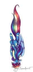 Size: 1013x2173 | Tagged: safe, artist:gigo-speedpaint, derpibooru import, rainbow dash, pegasus, pony, clothes, falling, falling down, female, goggles, mare, simple background, solo, transparent background, uniform, wonderbolts uniform