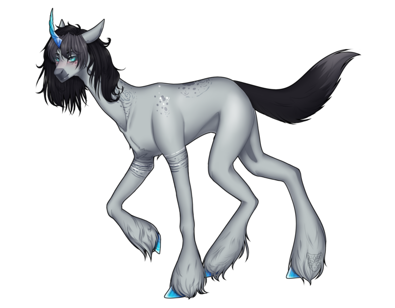 Size: 4500x3500 | Tagged: safe, artist:lastaimin, derpibooru import, oc, oc:mortem, pony, unicorn, high res, male, simple background, solo, stallion, transparent background