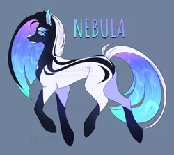 Size: 2010x1800 | Tagged: safe, artist:hazepages, derpibooru import, oc, oc:nebula, earth pony, pony, female, mare, simple background, solo