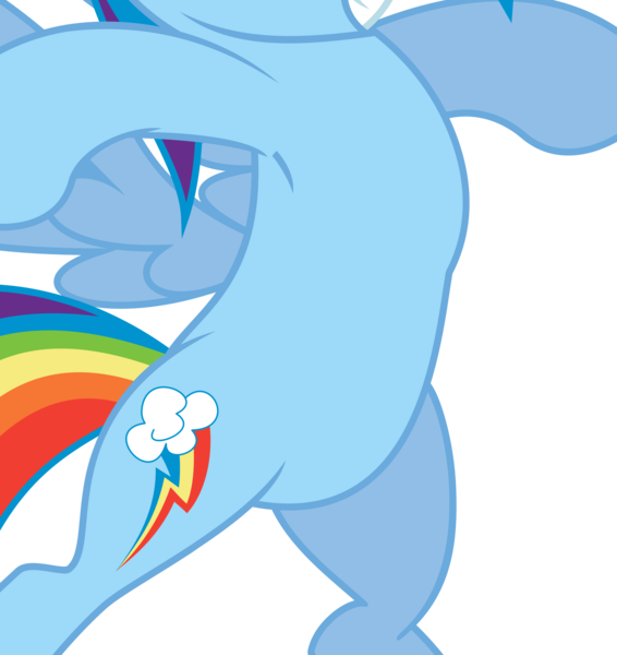 Size: 3561x3777 | Tagged: safe, artist:emberfiremane, derpibooru import, edit, vector edit, rainbow dash, pegasus, pony, may the best pet win, belly, bipedal, cropped, featureless crotch, female, high res, pictures of bellies, pose, puffed chest, simple background, solo, transparent background, vector, wings