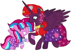 Size: 1381x991 | Tagged: alicorn, alicornified, alternate universe, artist:徐詩珮, base used, bubbleverse, clothes, derpibooru import, female, fizzlepop berrytwist, magical lesbian spawn, magical threesome spawn, marshall (paw patrol), mother and child, mother and daughter, multiple parents, next generation, oc, oc:bubble sparkle, offspring, older, older tempest shadow, parent:glitter drops, parents:glittershadow, parent:spring rain, parents:sprglitemplight, parents:springdrops, parents:springshadow, parents:springshadowdrops, parent:tempest shadow, parent:twilight sparkle, paw patrol, race swap, safe, series:sprglitemplight diary, series:sprglitemplight life jacket days, series:springshadowdrops diary, series:springshadowdrops life jacket days, simple background, teenager, tempesticorn, tempest shadow, transparent background