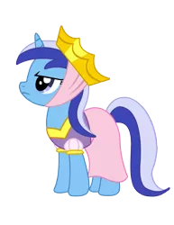 Size: 1275x1650 | Tagged: safe, artist:three uncle, derpibooru import, minuette, pony, unicorn, hearth's warming eve (episode), background pony, clothes, crown, female, jewelry, mare, regalia, simple background, transparent background, unicorn tribe