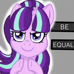 Size: 800x800 | Tagged: artist:katya, derpibooru import, s5 starlight, safe, season 5, starlight glimmer, this will end in communism