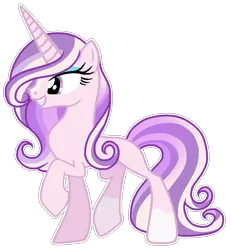 Size: 894x965 | Tagged: safe, artist:twinklecometyt, derpibooru import, oc, pony, unicorn, female, magical lesbian spawn, mare, offspring, parent:fleur-de-lis, parent:princess cadance, parents:fleurdance, simple background, solo, transparent background