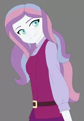 Size: 1232x1761 | Tagged: safe, artist:fantasygerard2000, derpibooru import, potion nova, equestria girls, my little pony: pony life, clothes, dress, equestria girls-ified, female, gray background, simple background, solo