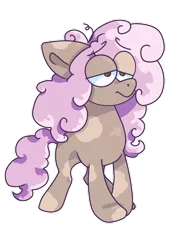 Size: 1280x1707 | Tagged: safe, artist:phishinaroundthesun, derpibooru import, oc, oc:cotton swirl, unofficial characters only, earth pony, cartoony, foal, nonbinary, simple background, solo, transparent background