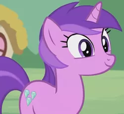 Size: 1626x1495 | Tagged: safe, derpibooru import, screencap, amethyst star, pony, unicorn, slice of life (episode), awwmethyst star, cropped, cute, excited, female, happy, mare, reaction image, solo
