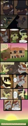 Size: 1280x5742 | Tagged: safe, artist:mr100dragon100, derpibooru import, oc, comic:new beginnings and new friends, adam (frankenstein monster), comic, dark forest au's dr. jekyll and mr. hyde, dark forest au's matthew, griffin (character), old house