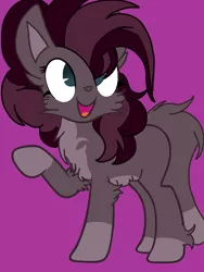 Size: 1736x2312 | Tagged: safe, artist:circuspaparazzi5678, derpibooru import, oc, oc:cartoon party, cat, cat pony, earth pony, original species, pony, base used, cute, fluffy, good side, normal version, parent:cartoon cat, parent:pinkie pie, solo