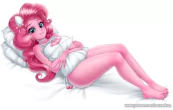 Size: 1051x668 | Tagged: suggestive, artist:racoonsan, derpibooru import, edit, editor:drakeyc, pinkie pie, human, equestria girls, adorasexy, anime, barefoot, bed, bedroom eyes, boob window, bra, breasts, busty pinkie pie, cat keyhole bra set, cat lingerie, cleavage window, clothes, colored, crossed arms, cute, equestria girls edit, feet, female, humanized, interlocking toes, legs, lingerie, looking at you, panties, pillow, prone, sexy, side knot underwear, simple background, skin color edit, smiling, solo, solo female, stupid sexy pinkie, toes, underwear, white background, white underwear