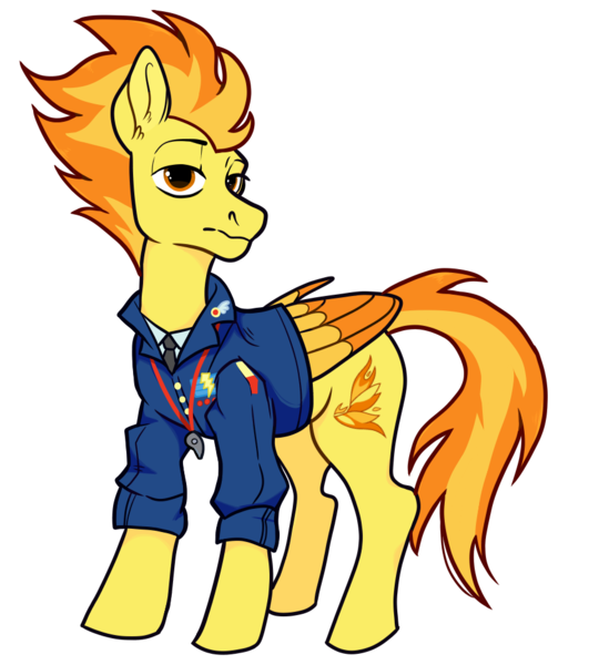 Size: 900x1000 | Tagged: safe, artist:malphym, derpibooru import, spitfire, pony, clothes, female, simple background, solo, transparent background, two toned wings, uniform, wings, wonderbolts dress uniform