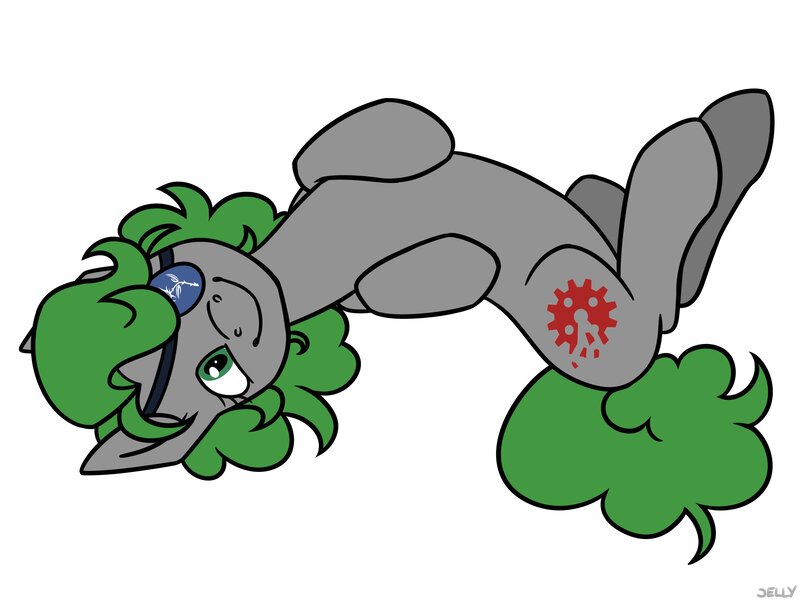 Size: 4000x3000 | Tagged: safe, artist:jellysiek, derpibooru import, oc, oc:twisted gears, earth pony, pony, eyepatch, simple background, smiling, smiling at you, solo, white background