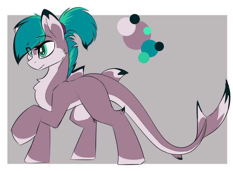 Size: 1600x1173 | Tagged: safe, artist:beardie, derpibooru import, oc, oc:fionna, original species, pony, shark, shark pony, chest fluff, female, fins, mare, pale belly, ponytail, reference sheet, solo, teal eyes