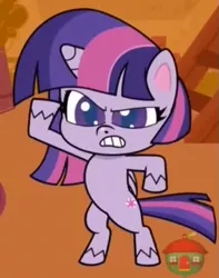 Size: 459x583 | Tagged: safe, derpibooru import, screencap, twilight sparkle, twilight sparkle (alicorn), alicorn, pony, all that jitters, my little pony: pony life, spoiler:pony life s01e15, spoiler:pony life s01e24, bipedal, cropped, determined, female, puffed chest, salute, solo, tough