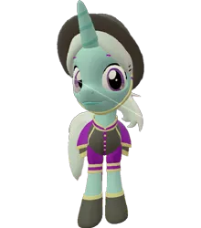 Size: 635x720 | Tagged: safe, alternate version, artist:topsangtheman, banned from derpibooru, deleted from derpibooru, derpibooru import, cornetta, pony, unicorn, 3d, clothes, female, hat, image, looking at you, png, simple background, solo, source filmmaker, transparent background, uniform