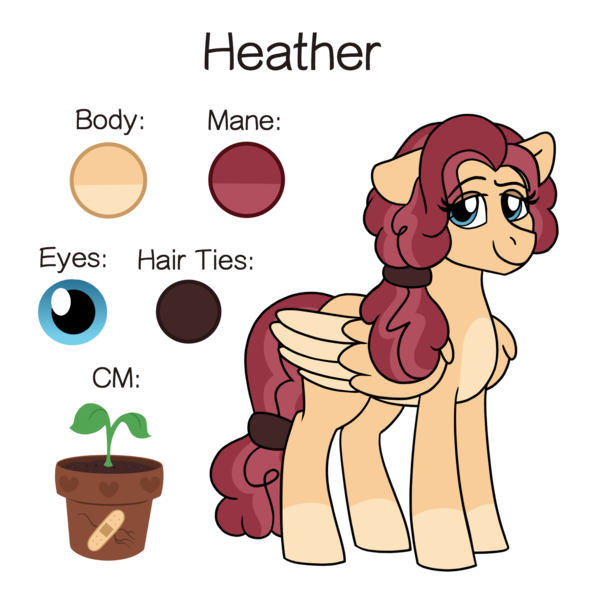 Size: 1500x1500 | Tagged: safe, artist:pink-pone, derpibooru import, oc, oc:heather, pegasus, pony, female, mare, reference sheet, simple background, solo, transparent background