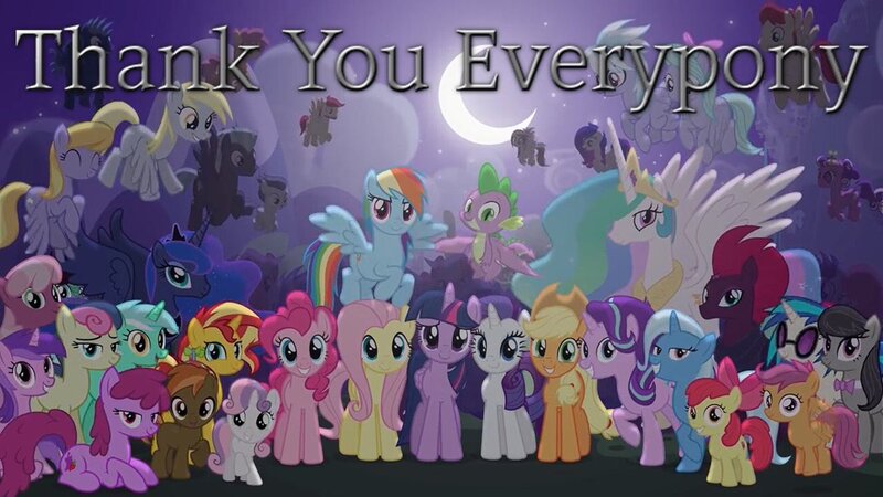 Size: 1200x675 | Tagged: safe, derpibooru import, amethyst star, apple bloom, applejack, berry punch, berryshine, bon bon, button mash, cheerilee, cloud kicker, cloudchaser, derpy hooves, fizzlepop berrytwist, flitter, fluttershy, lyra heartstrings, octavia melody, pinkie pie, princess celestia, princess luna, rainbow dash, rarity, scootaloo, screwball, spike, star hunter, starlight glimmer, sunset shimmer, sweetie belle, sweetie drops, tempest shadow, trixie, twilight sparkle, vinyl scratch, alicorn, dragon, earth pony, pegasus, pony, unicorn, cutie mark crusaders, everypony, female, male, mane seven, mane six, winged spike