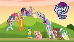 Size: 1920x1080 | Tagged: safe, artist:hendro107, derpibooru import, applejack, fluttershy, gallus, luster dawn, ocellus, pinkie pie, princess twilight 2.0, rainbow dash, rarity, sandbar, silverstream, smolder, spike, starlight glimmer, trixie, twilight sparkle, twilight sparkle (alicorn), yona, alicorn, changeling, dragon, earth pony, gryphon, hippogriff, pegasus, pony, unicorn, the last problem, female, future, gigachad spike, image, jpeg, mane seven, mane six, mare, older, older applejack, older fluttershy, older mane seven, older mane six, older pinkie pie, older rainbow dash, older rarity, older spike, older twilight, student six