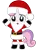Size: 743x1024 | Tagged: artist needed, safe, derpibooru import, sweetie belle, pony, unicorn, belt, bipedal, boots, christmas, clothes, costume, fake beard, female, filly, hat, holiday, horn, image, looking at you, open mouth, png, santa beard, santa claus, santa costume, santa hat, shoes, simple background, solo, sweetie claus, transparent background, vector