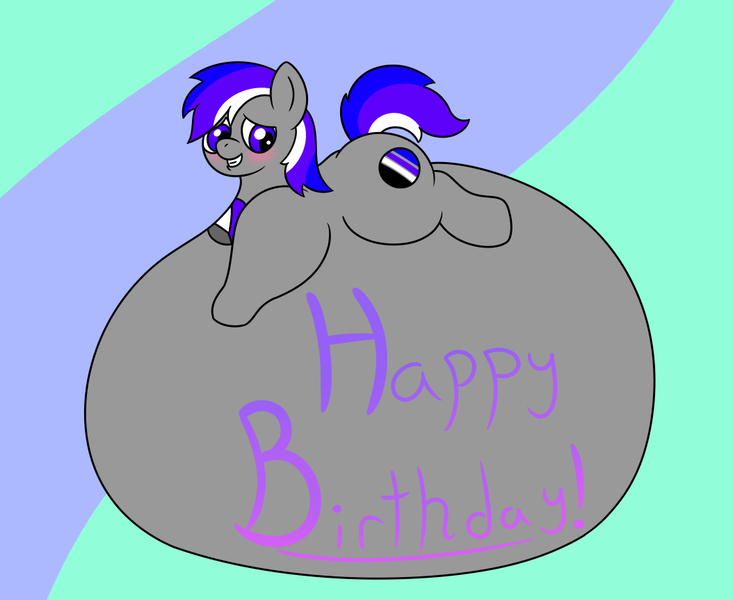 Size: 1054x863 | Tagged: suggestive, derpibooru import, oc, oc:retro, ponified, gem pony, object pony, original species, pony, belly, belly bed, belly inflation, big belly, gem, gemstones, huge belly, immobile, impossibly large belly, inflation, photo, solo