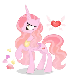 Size: 1280x1393 | Tagged: safe, artist:magicuniclaws, derpibooru import, oc, oc:crystal dawn, alicorn, pony, base used, female, magical lesbian spawn, mare, offspring, parent:luster dawn, parent:princess flurry heart, parents:flurrydawn, simple background, solo, transparent background