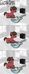 Size: 2992x7656 | Tagged: safe, artist:spp, derpibooru import, oc, oc:bass frets, unofficial characters only, earth pony, pony, bass guitar, comic, guitar amp, musical instrument, playing instrument, solo
