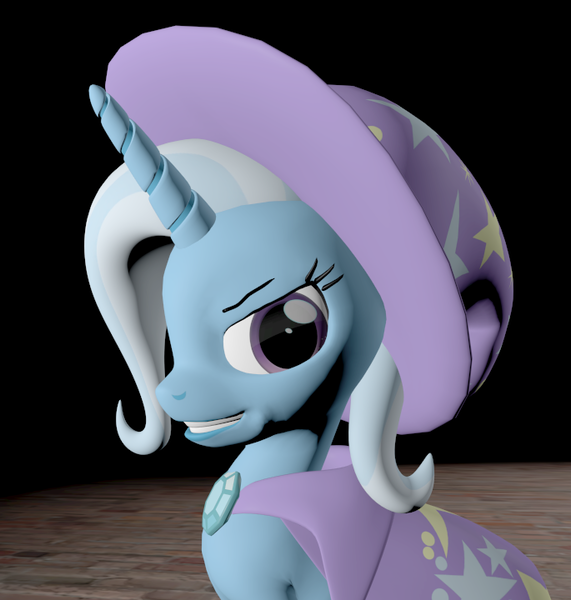 Size: 685x720 | Tagged: safe, artist:sfmmania34, derpibooru import, trixie, 3d, source filmmaker