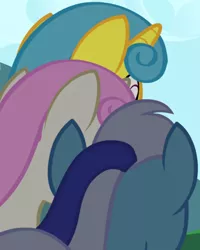 Size: 1350x1687 | Tagged: safe, derpibooru import, screencap, lemon hearts, minuette, twinkleshine, pony, unicorn, amending fences, friendship is magic, cropped, female, trio