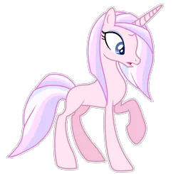 Size: 1144x1119 | Tagged: safe, artist:twinklecometyt, derpibooru import, oc, oc:clear sky, pony, unicorn, female, magical lesbian spawn, mare, offspring, parent:fleur-de-lis, simple background, transparent background